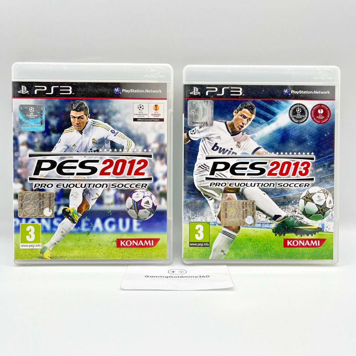 PES 2012 + 2013 (Pro Evolution Soccer) - PlayStation 3