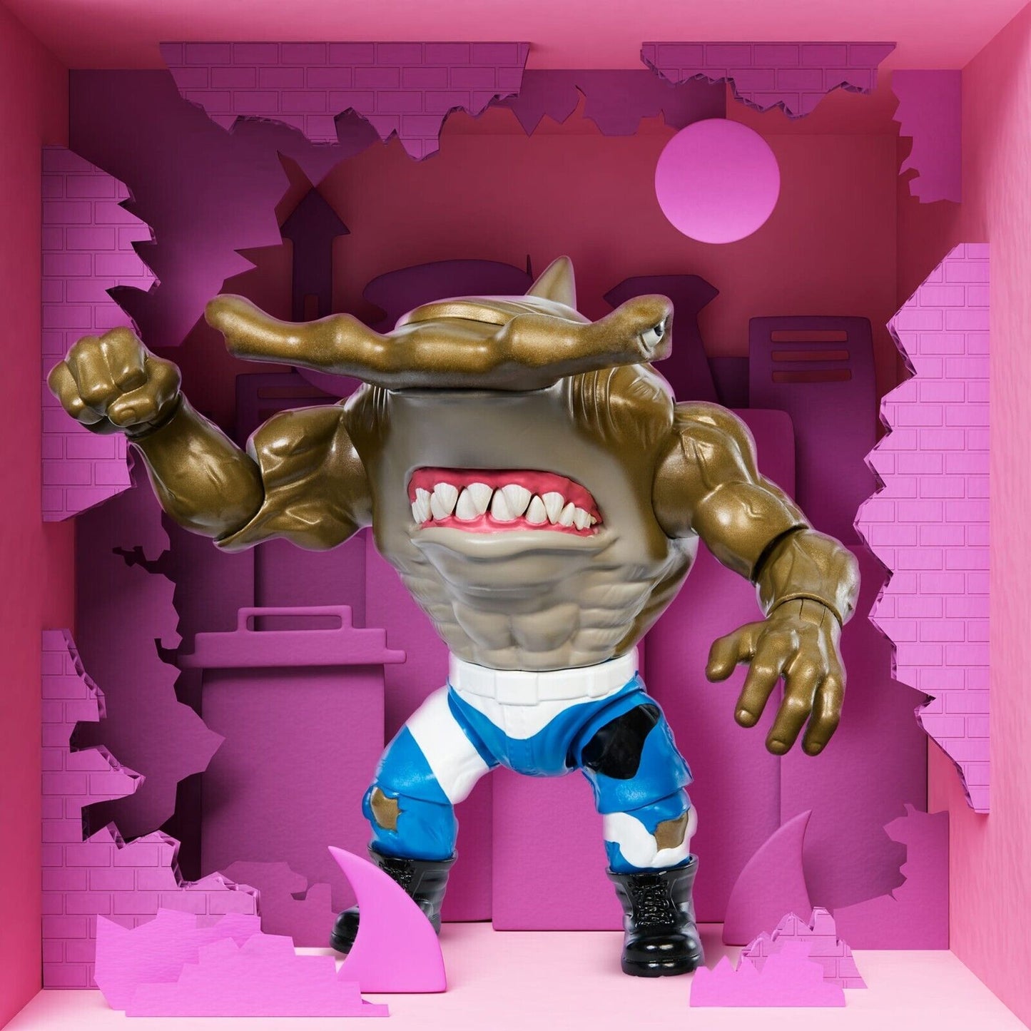 Street Sharks 30th Anniversary "JAB" Action Figure EDIZIONE LIMITATA 🇺🇸 RARO!