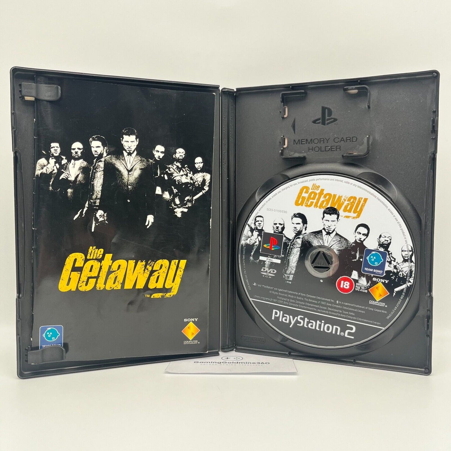 The Getaway PS2 Completo con Manuale PAL UK Sony PlayStation 2 Ottime Condizioni