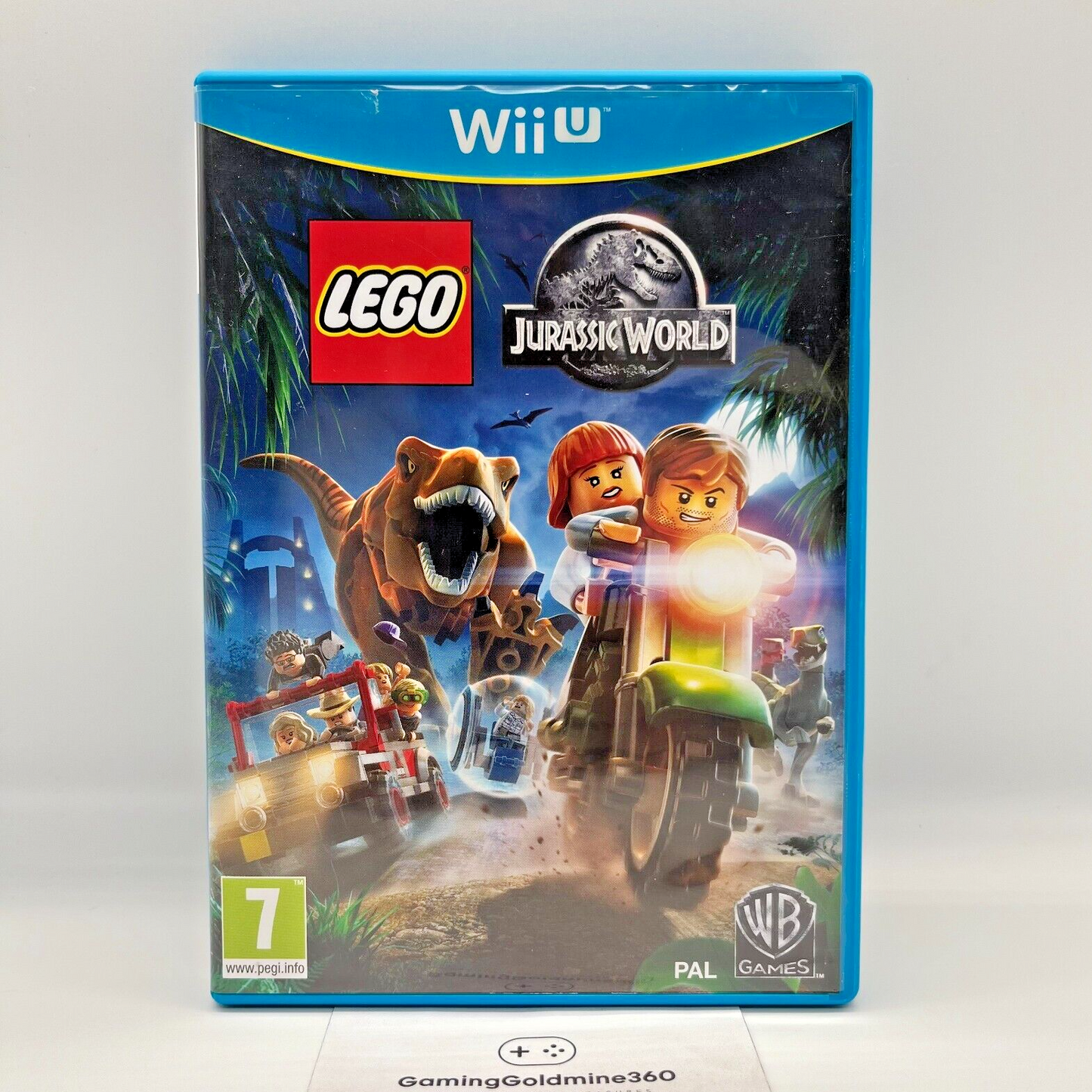 Lego Jurassic World Nintendo Wii U Italiano Completo con Manuale WB COME NUOVO