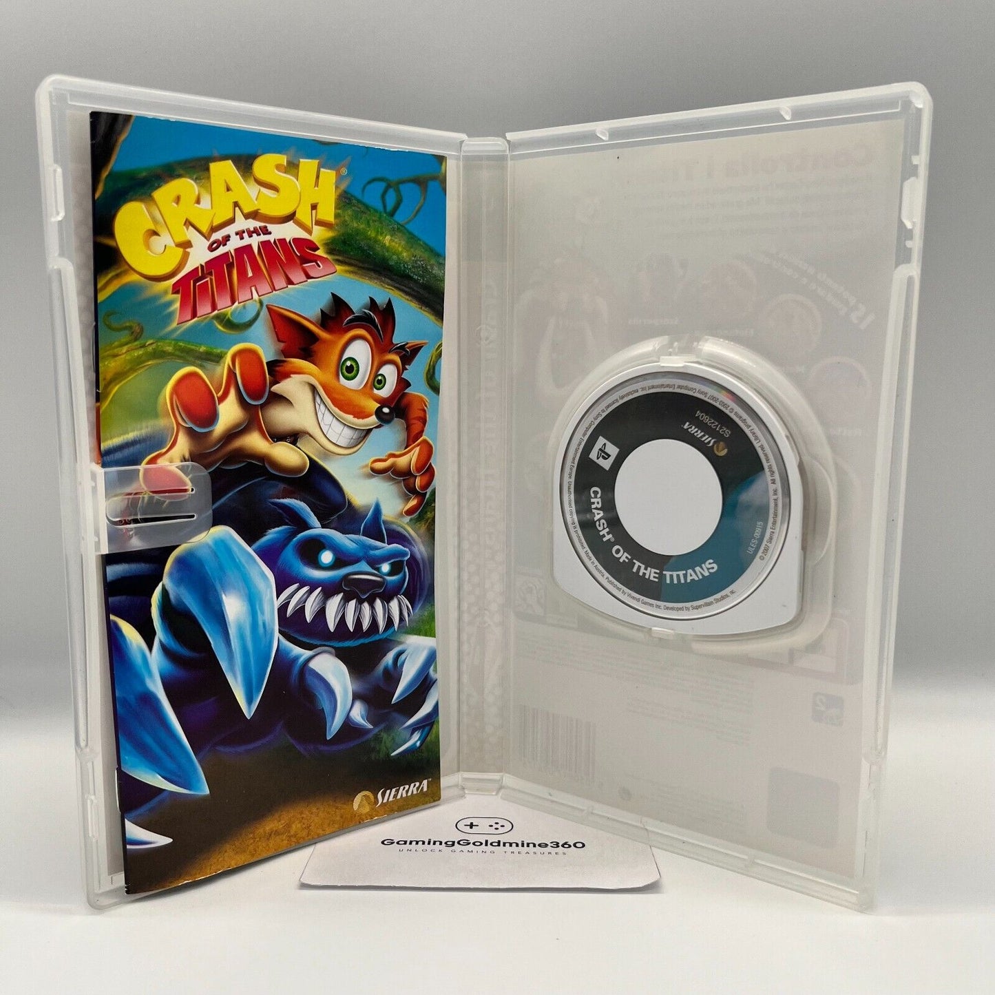 Crash of the Titans PSP Italiano Completo con Manuale Sony PlayStation Portable