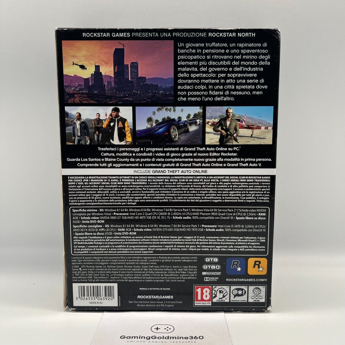 Grand Theft Auto V (GTA 5) - PC