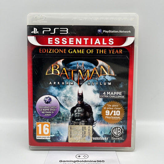 BATMAN Arkham Asylum GOTY Edition - PlayStation 3