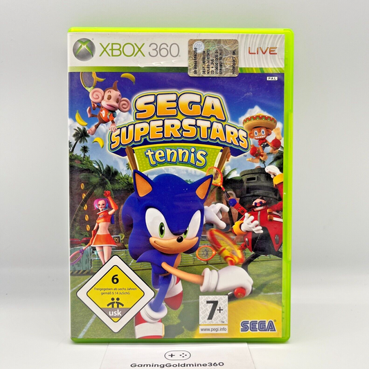 Sega SuperStar Tennis Xbox 360 Italiano PAL Sega Microsoft Sonic VIDEOGIOCO TOP