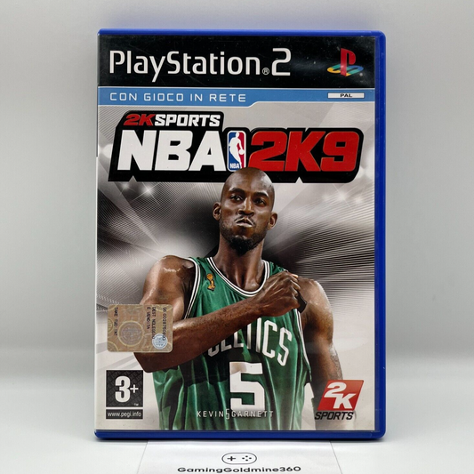 NBA 2K9 PS2 Italiano Completo con Manuale Sony PlayStation 2 OTTIME CONDIZIONI