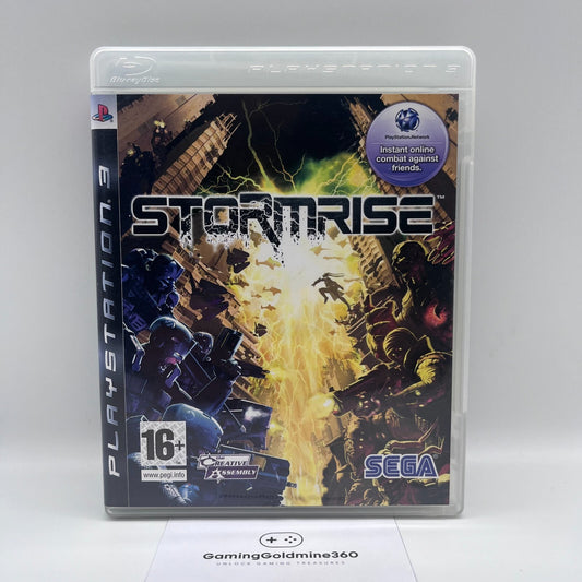 STORMRISE Storm Rise PS3 Completo PAL Multilingua Sega Sony PlayStation 3 NUOVO