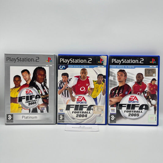 FIFA 2003 + 2004 + 2005 - PlayStation 2