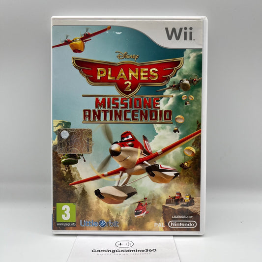 Disney PLANES 2 Missione Antincendio Nintendo Wii Italiano Completo PAL OTTIMO