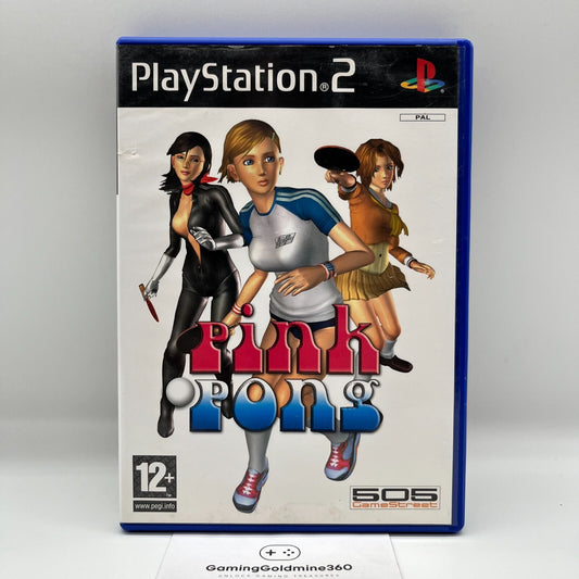 Pink Pong PS2 Italiano Completo PAL 505GameStreet Sony PlayStation 2 COME NUOVO