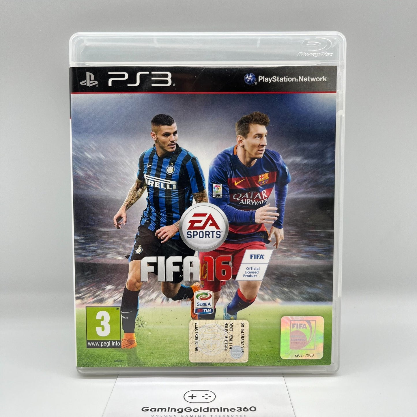 FIFA 16 PS3 Italiano Completo con Manuale PAL EA Sports Sony PlayStation 3 OTTIM