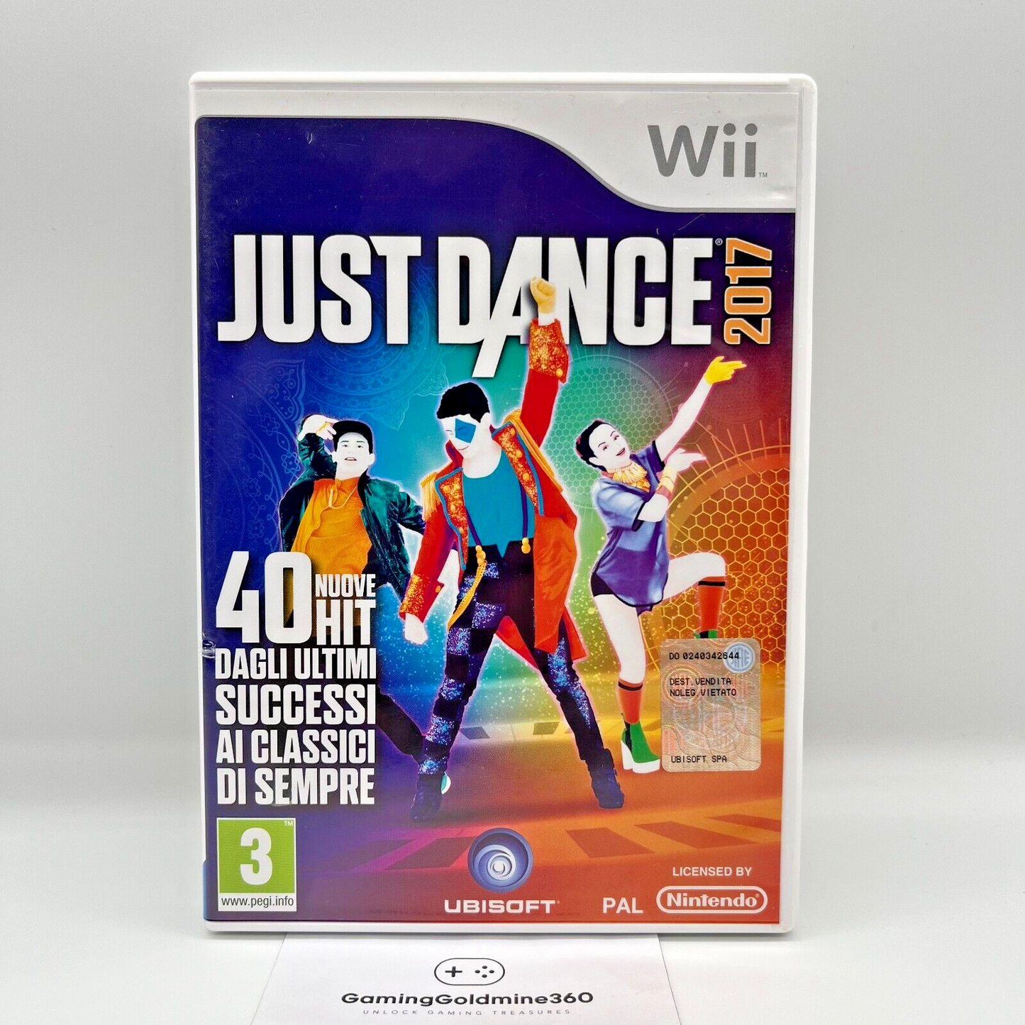 JUST DANCE 2014 Nintendo Wii Italiano PAL Completo con Manuale OTTIME CONDIZIONI