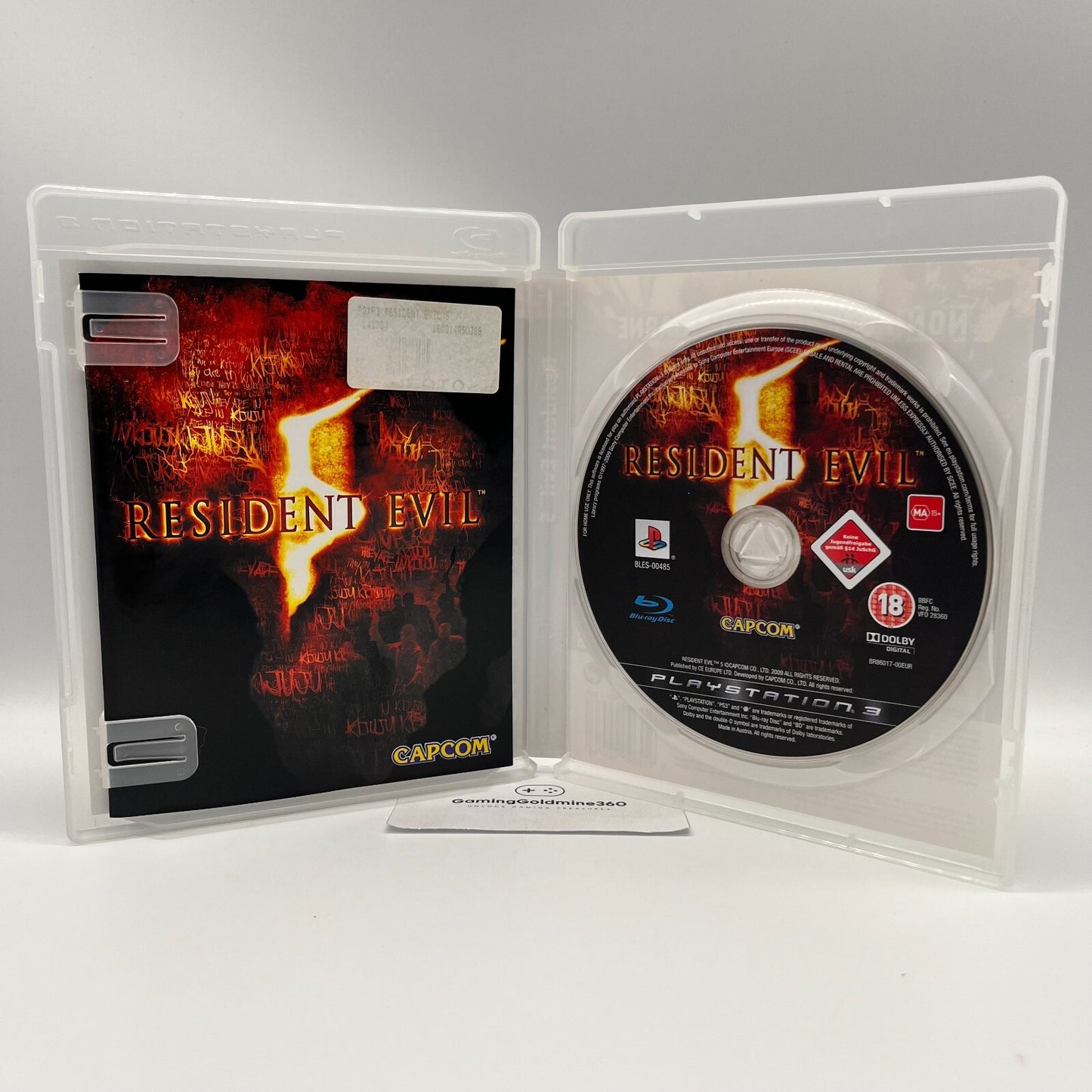 Resident Evil 5 PS3 Italiano Completo Manuale Capcom Sony PlayStation 3 Horror