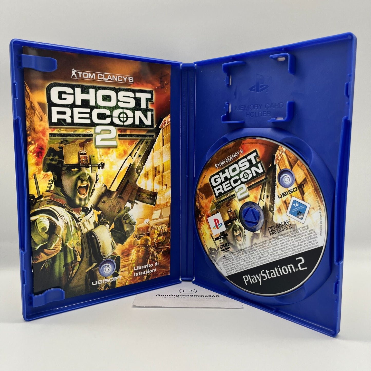 Tom Clancy's Ghost Recon 2 PS2 Italiano Completo Ubisoft Sony PlayStation 2 TOP