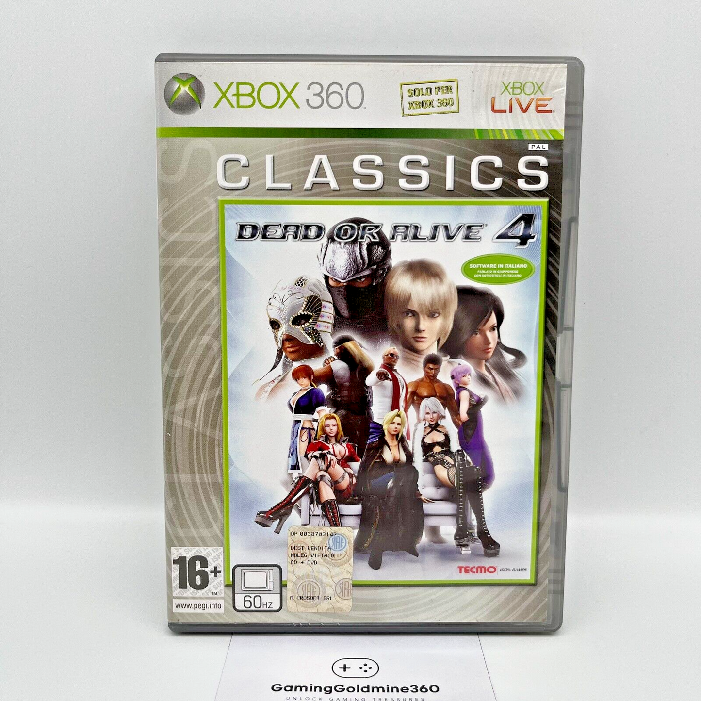 Dead or Alive 4 (senza manuale) - Xbox 360