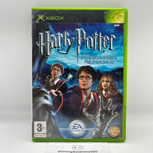 Harry Potter e il Prigioniero di Azkaban XBOX Italiano PAL Microsoft no manuale