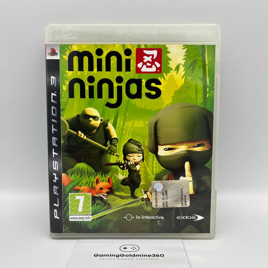 Mini Ninjas PS3 Italiano Completo con Manuale PAL Eidos Sony PlayStation 3 OTTIM