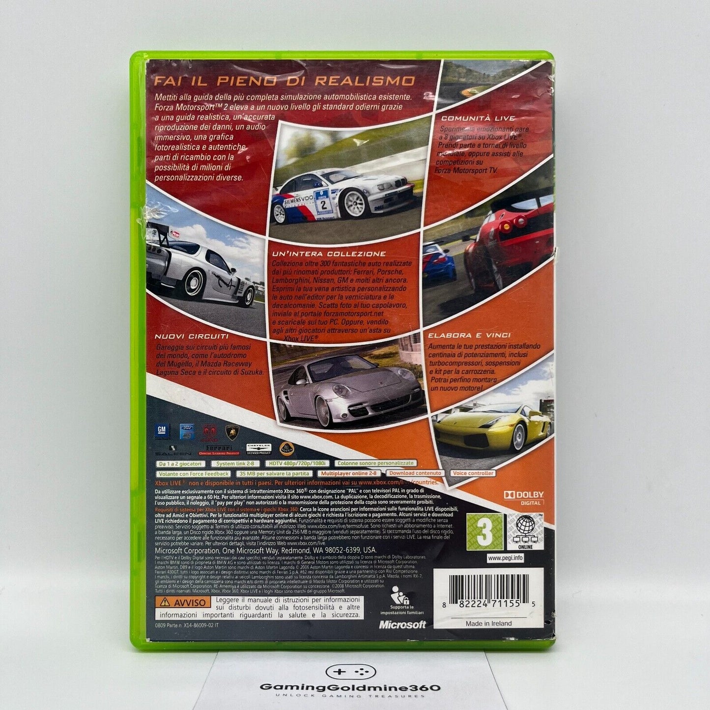 Forza Motorsport 2 (senza manuale) - Xbox 360