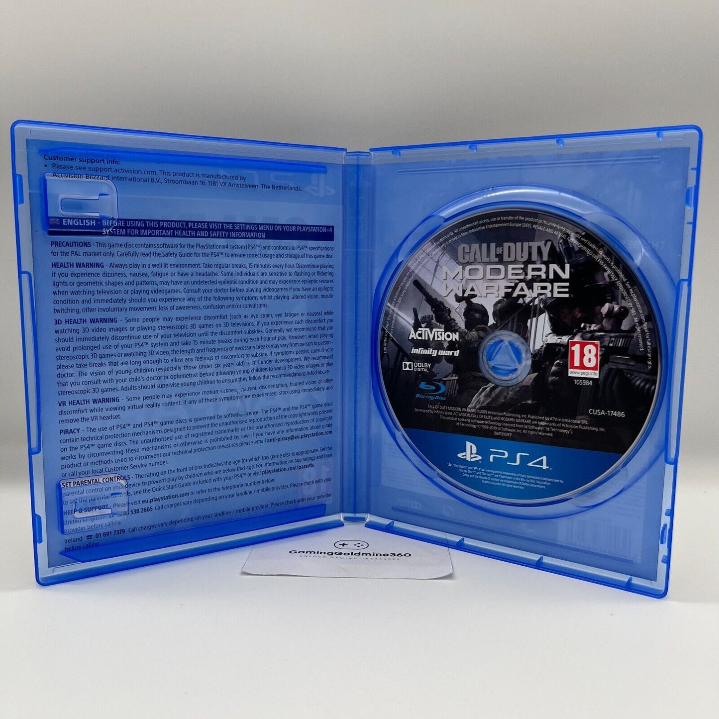 Call of Duty: Modern Warfare PS4 Multilingua Sony Playstation 4 Activision PAL