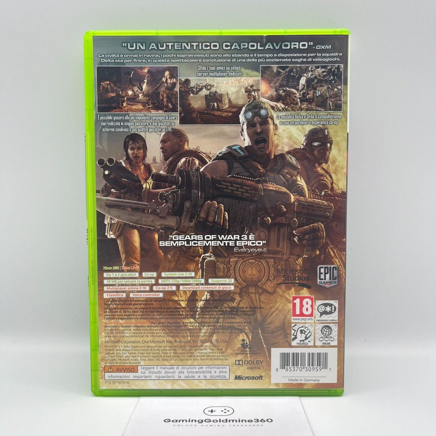 Gears of War 3 - Xbox 360