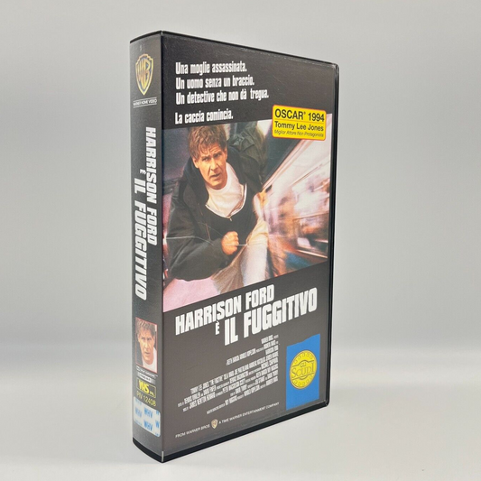 Il Fuggitivo VHS - Harrison Ford, Tommy Lee Jones - Warner Home Video - Italiano