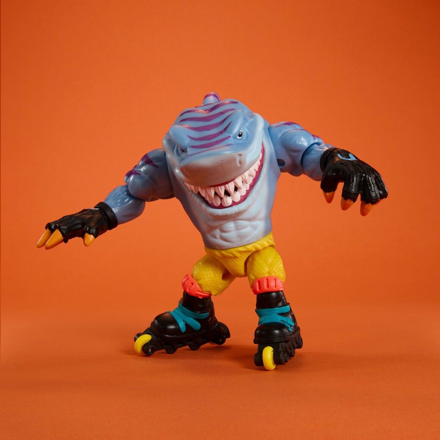 Street Sharks STREEX Action Figure 30th Anniversary EDIZIONE LIMITATA 🇺🇸 RARO!