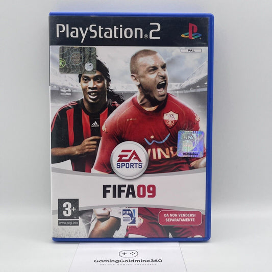 FIFA 09 (2009) PS2 Italiano PAL EA Sports Sony PlayStation 2 (senza manuale)