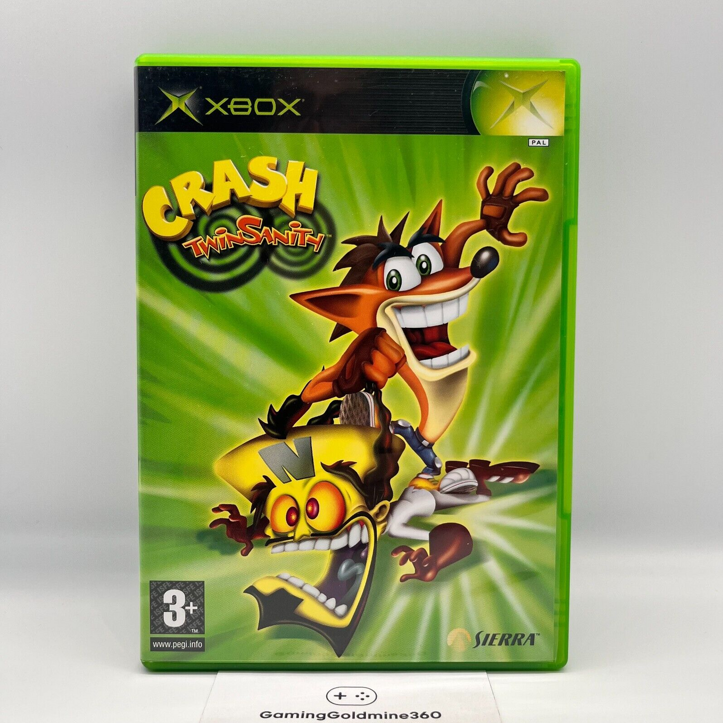 Crash Twinsanity XBOX Italiano Completo Manuale PAL Sierra Microsoft COME NUOVO