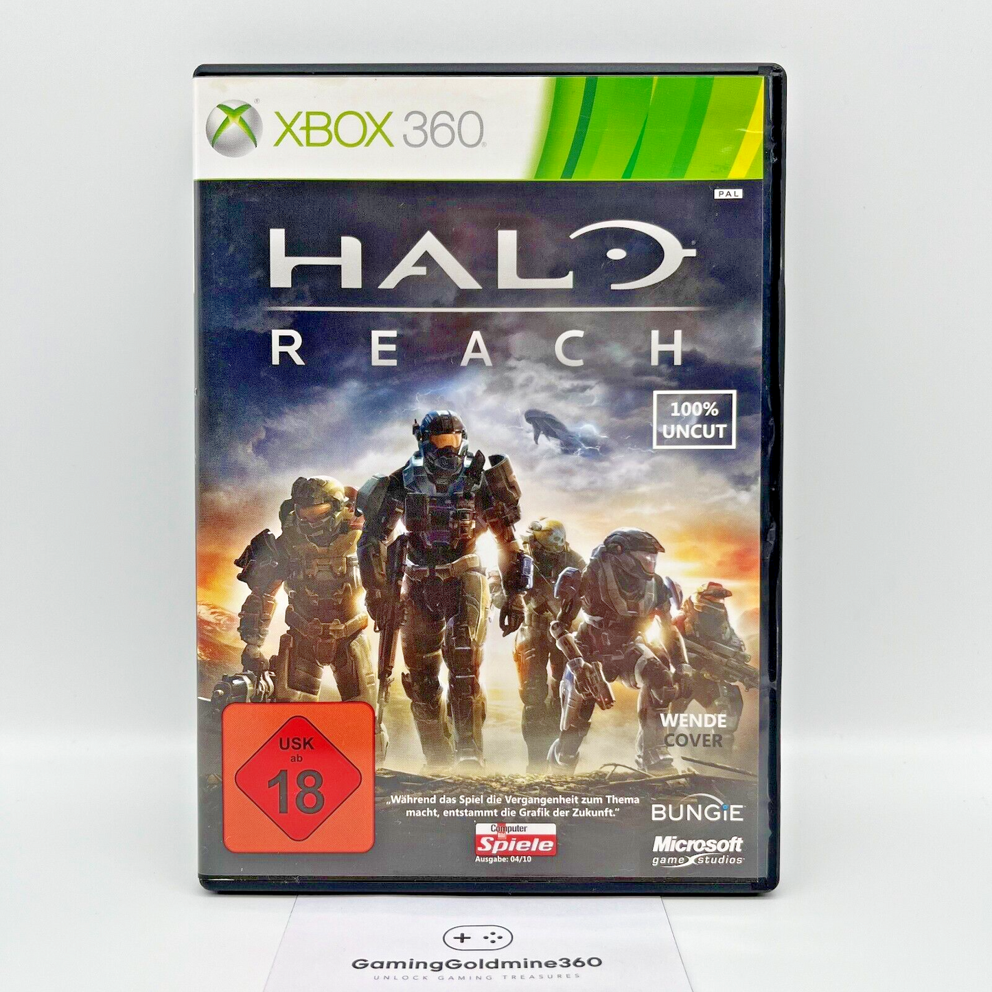 HALO Reach Xbox 360 Completo con Manuale PAL Multilingua Microsoft COME NUOVO