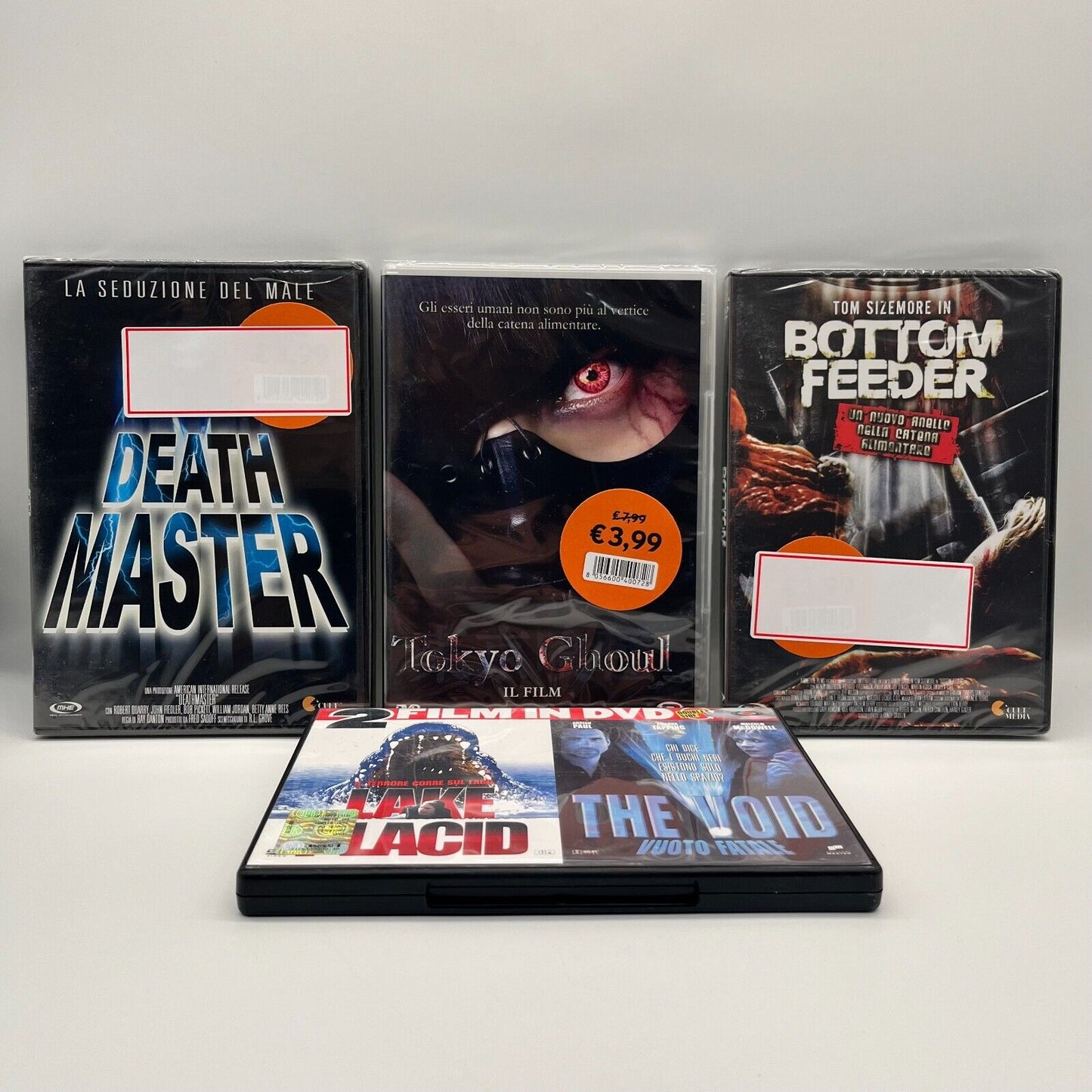 Death Master + Tokyo Ghoul + Bottom Feeder + Lake Placid + The Void - DVD