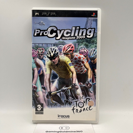 Pro Cycling Stagione 2009 Tour de France PSP Italiano PAL Sony PlayStation Gioco