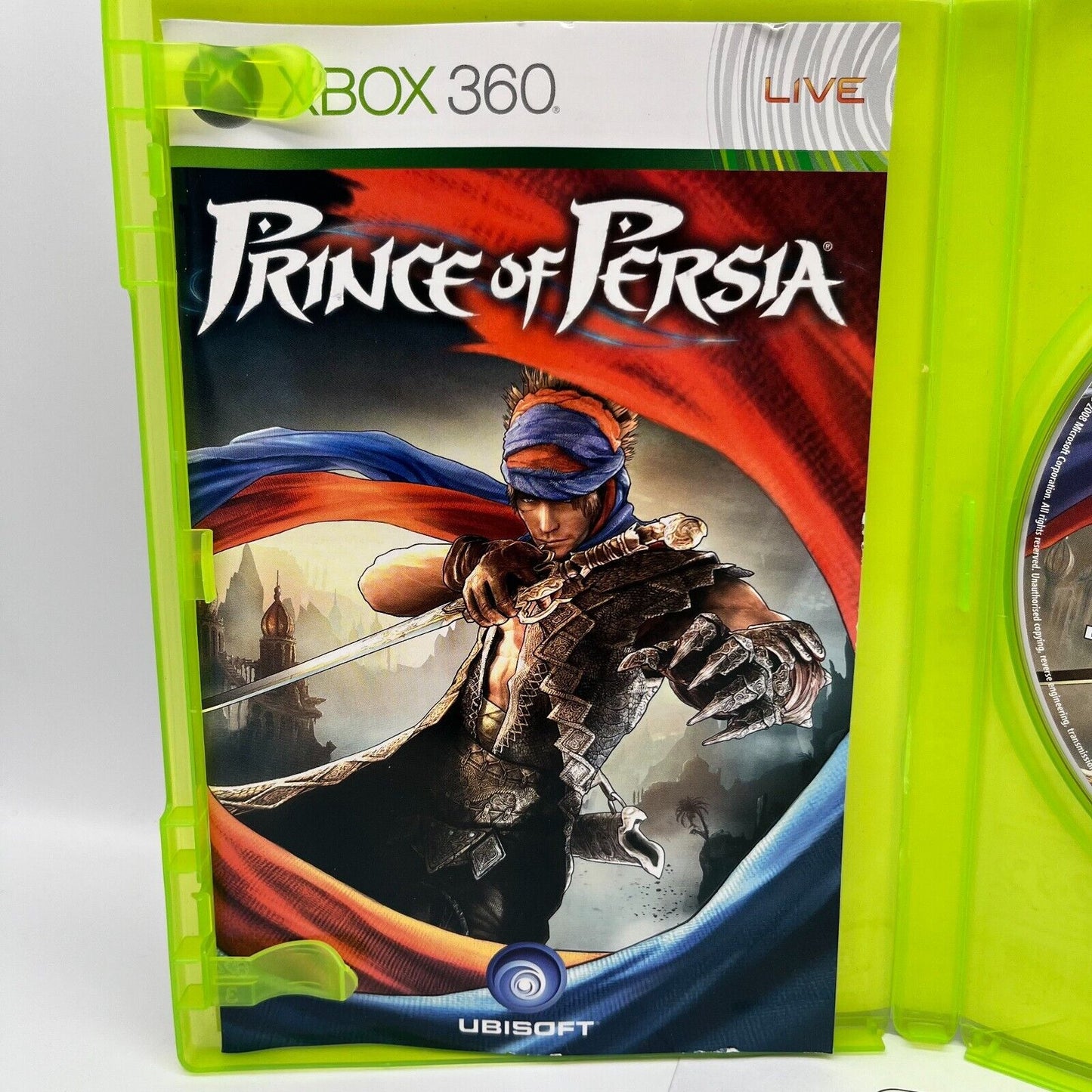 Prince of Persia Xbox 360 Italiano Completo con Manuale PAL Ubisoft Microsoft