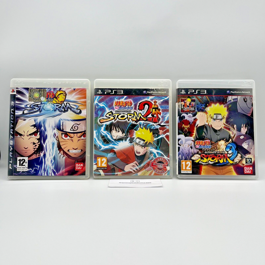 NARUTO SHIPPUDEN Ultimate Ninja Storm 1+2+3 BUNDLE - PlayStation 3