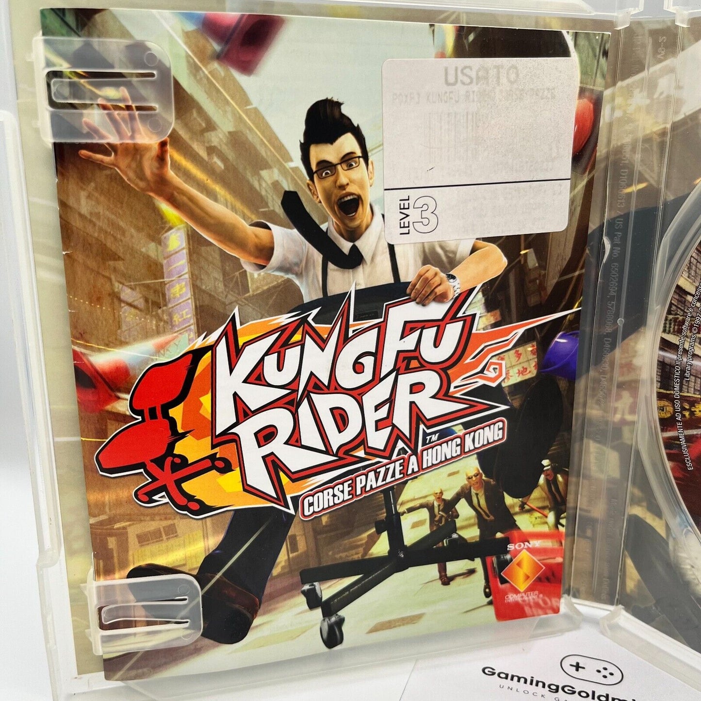 KUNG FU RIDER Corse Pazze a Hong Kong PS3 Italiano Completo PAL Sony PlayStation