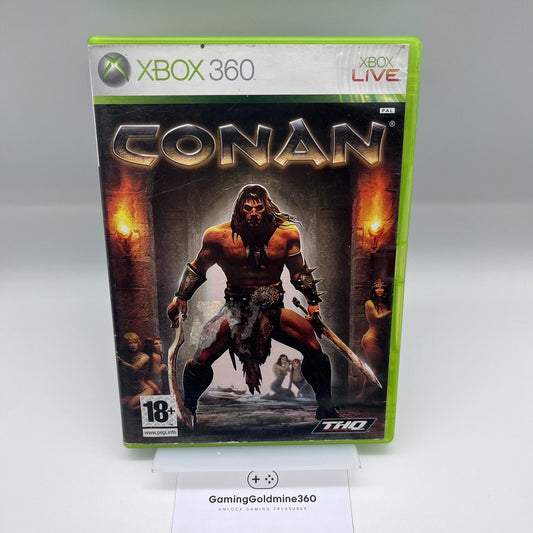 Conan Xbox 360 PAL Italiano SENZA MANUALE Microsoft Xbox360 THQ Ottime Condizion