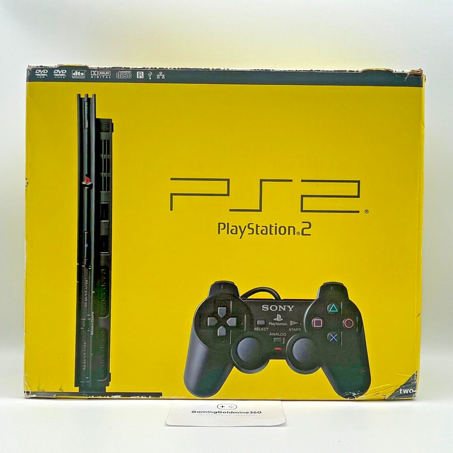 PS2 Slim Console BOXATA Completa: Controller ORIGINALE + Cavi Sony PlayStation 2