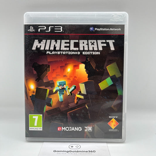 Minecraft PS3 Completo con Manuale PAL Multilingua Mojang Sony PlayStation 3
