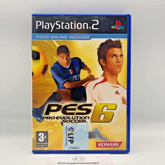 PES 6 (Pro Evolution Soccer) - PlayStation 2