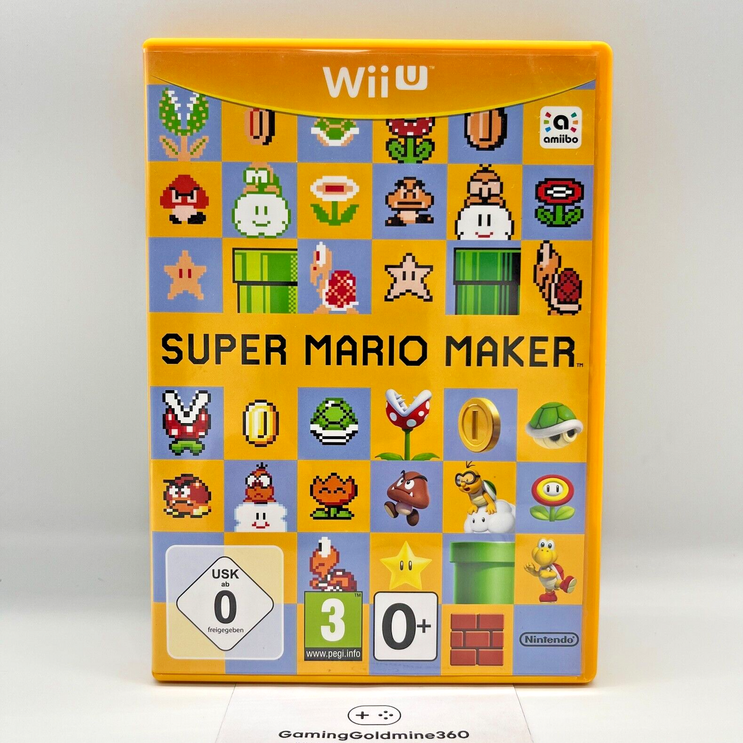 Super Mario Maker Nintendo Wii U Italiano Completo con Manuale PAL COME NUOVO