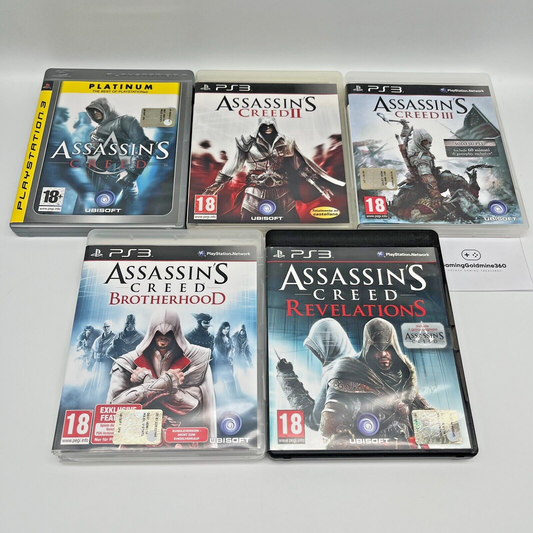 Assassin's Creed Bundle (5 GIOCHI) - PlayStation 3