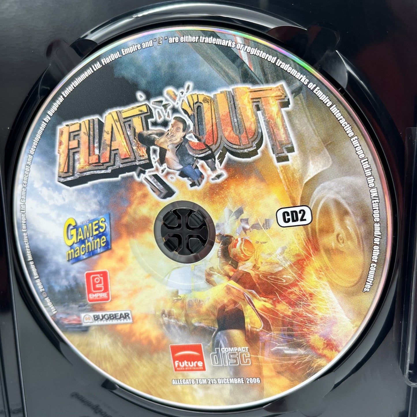 CrashDay + FlatOut PC CD-Rom Games Machine Gioco Computer COMPLETI OTTIME CONDIZ