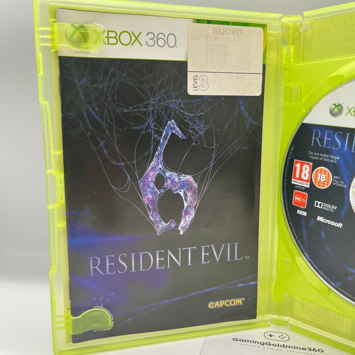 Resident Evil 5 + 6 Xbox 360 Completi con Manuale PAL Capcom Microsoft OTTIMI