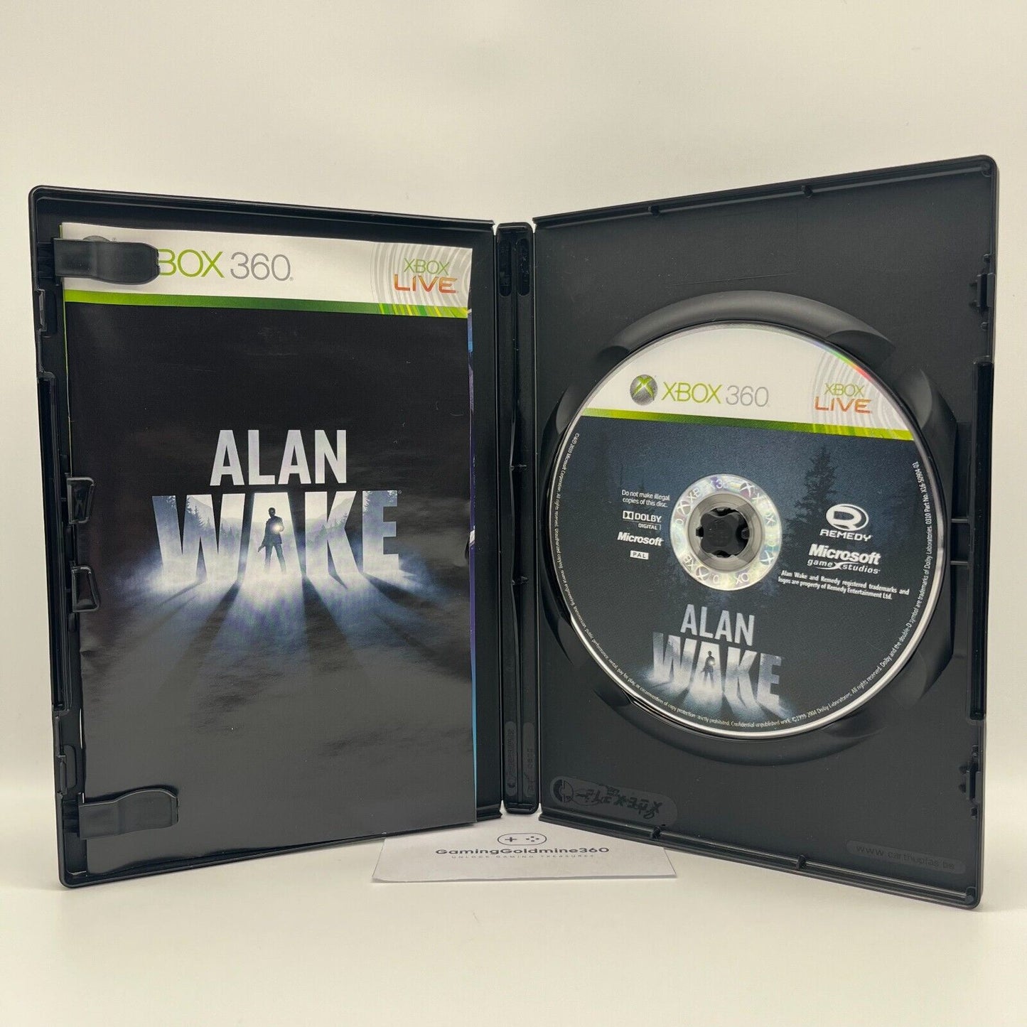 ALAN WAKE Limited Collector's Edition XBOX 360 Italiano PAL Completo Microsoft