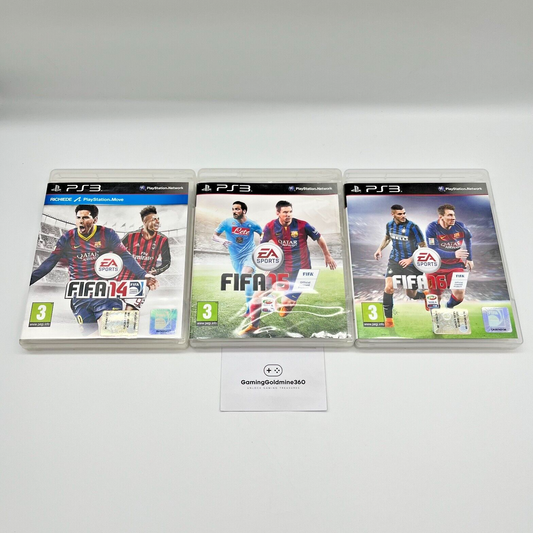 FIFA 14 + 15 + 16 - PlayStation 3