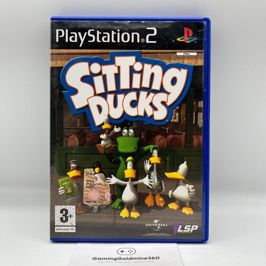 Sitting Ducks PS2 Italiano Completo con Manuale Universal Sony PlayStation 2