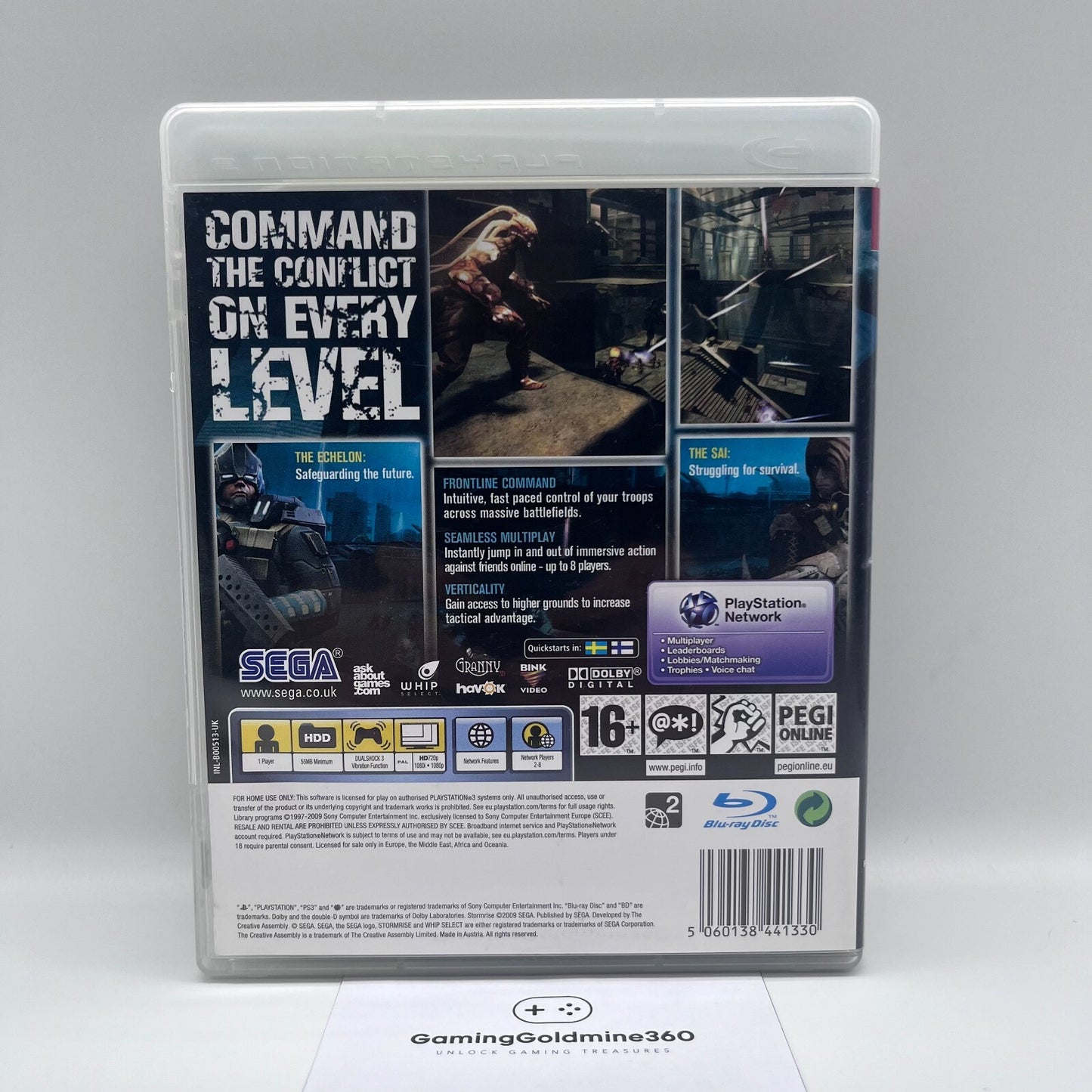 STORMRISE Storm Rise PS3 Completo PAL Multilingua Sega Sony PlayStation 3 NUOVO