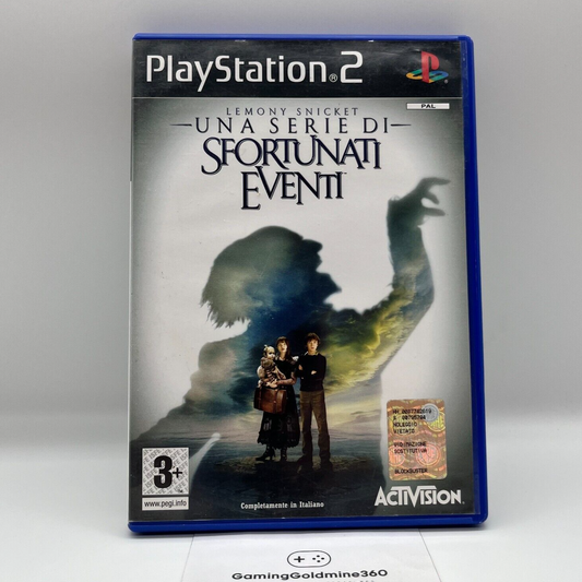 Una Serie di Sfortunati Eventi PS2 Italiano Completo Sony PlayStation 2 OTTIMO