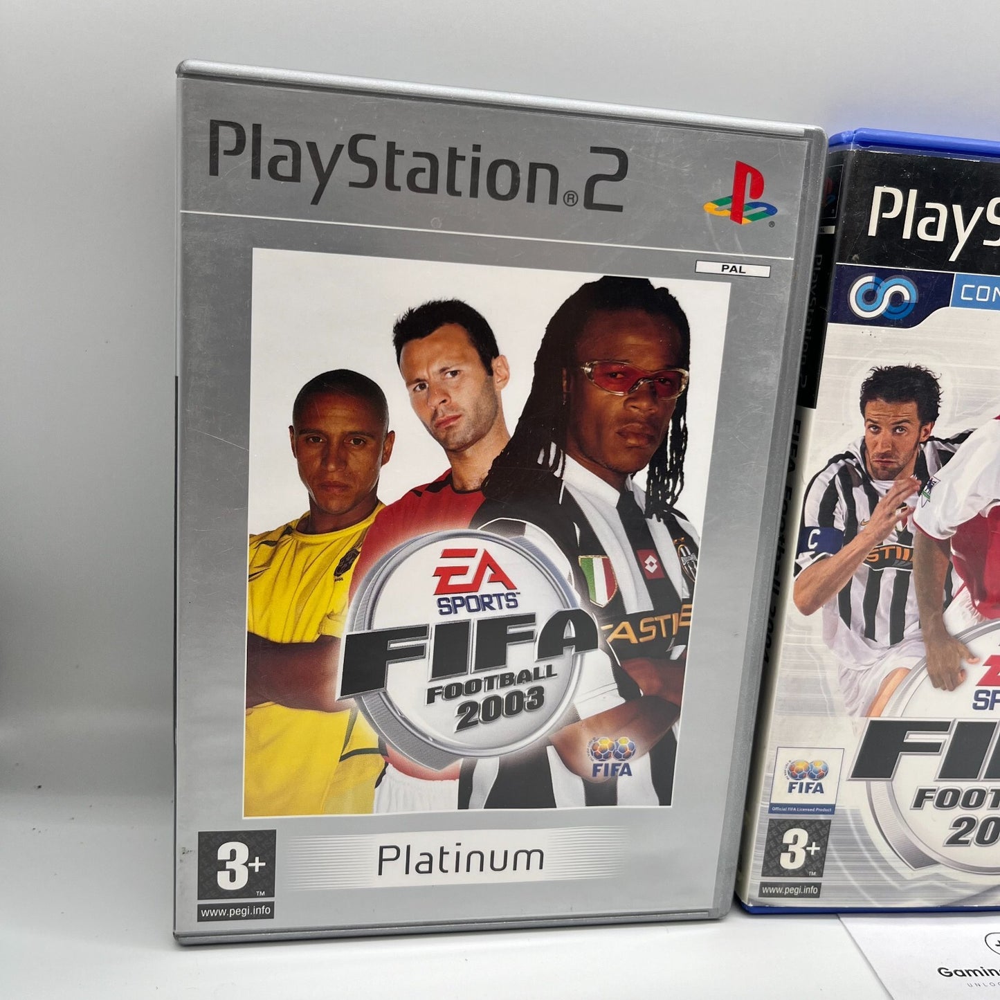 FIFA 2003 + 2004 + 2005 PS2 Italiano Completi EA Sony PlayStation 2 OTTIMI
