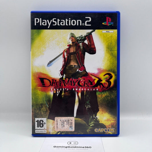 Devil May Cry 3 PS2 Italiano Completo con Manuale PAL Capcom Sony PlayStation 2