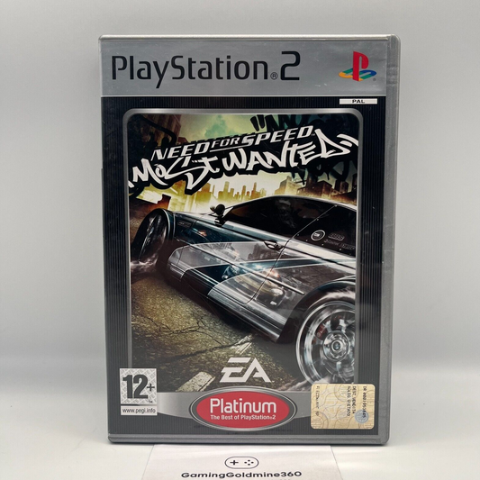 Need for Speed: Most Wanted PS2 Italiano Completo Manuale PAL Sony Playstation 2