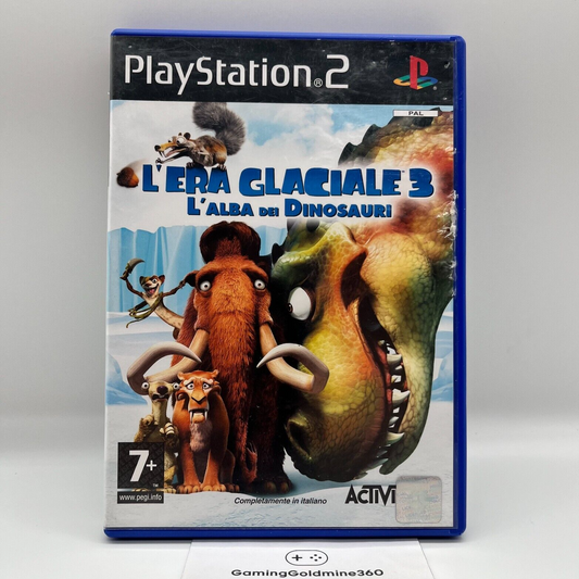 L'Era Glaciale 3 L'alba dei Dinosauri PS2 Italiano Completo PAL PlayStation 2